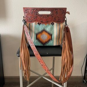 American Darling Saddle Blanket Purse